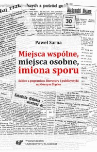 Miejsca wspólne, miejsca osobne, - okłakda ebooka