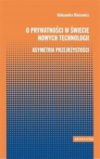 O prywatności w świecie nowych - okłakda ebooka