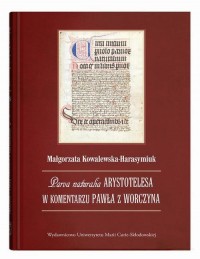 Parva naturalia Arystotelesa w - okłakda ebooka