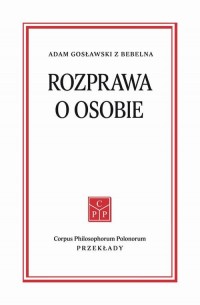 Rozprawa o osobie - okłakda ebooka