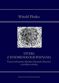 Studia z fenomenologii poznania. - okłakda ebooka