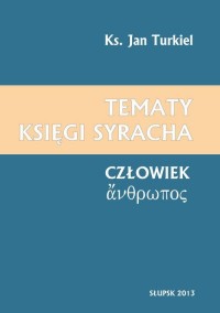 Tematy księgi Syracha. Człowiek - okłakda ebooka