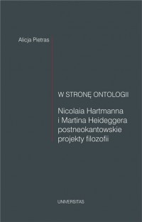 W stronę ontologii. Nicolaia Hartmanna - okłakda ebooka