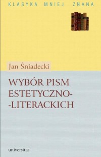 Wybór pism estetyczno-literackich - okłakda ebooka