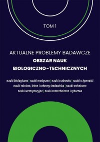 Aktualne problemy badawcze 1. Obszar - okłakda ebooka