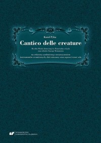 Cantico delle creature. Do słów - okłakda ebooka