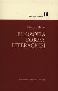 Filozofia formy literackiej - okłakda ebooka