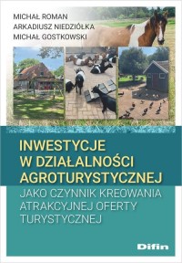 Inwestycje w działalności agroturystycznej - okładka książki