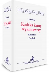 Kodeks karny wykonawczy. Komentarz. - okładka książki