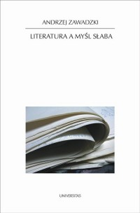 Literatura a myśl słaba - okłakda ebooka