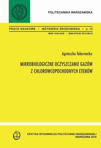 Mikrobiologiczne oczyszczanie gazów - okłakda ebooka