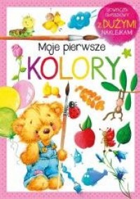 Moje pierwsze kolory - okładka książki