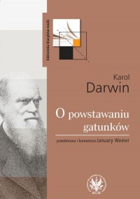 O powstawaniu gatunków drogą doboru - okłakda ebooka