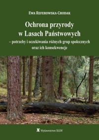 Ochrona przyrody w Lasach Państwowych - okłakda ebooka