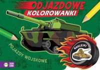 Odjazdowe kolorowanki. Pojazdy - okładka książki