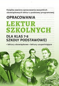 Opracowania lektur szkolnych dla - okładka podręcznika