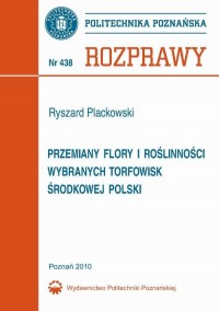 Przemiany flory i roślinności wybranych - okłakda ebooka