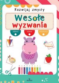 Rozwijaj zmysły Wesołe wyzwania - okładka podręcznika