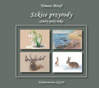 Szkice przyrody - cztery pory roku - okłakda ebooka