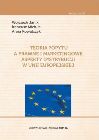 Teoria popytu a prawne i marketingowe - okłakda ebooka