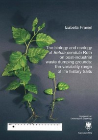 The biology and ecology of Betula - okłakda ebooka