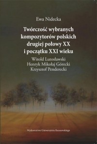 Twórczość wybranych kompozytorów - okłakda ebooka