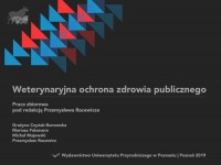 Weterynaryjna ochrona zdrowia publicznego - okłakda ebooka