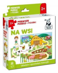 Na wsi Pierwsze puzzle + figurki - zdjęcie zabawki, gry