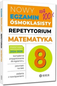 Nowy Egzamin ósmoklasisty - matematyka - okładka podręcznika