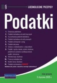 Podatki - ujednolicone przepisy - okładka książki