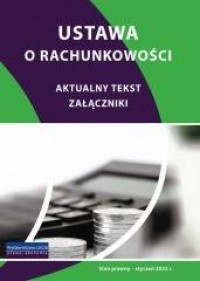 Ustawa o rachunkowości - styczeń - okładka książki