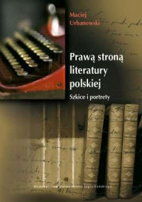 Prawą stroną literatury polskiej. - okładka książki