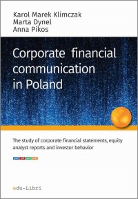 Corporate financial communication - okłakda ebooka