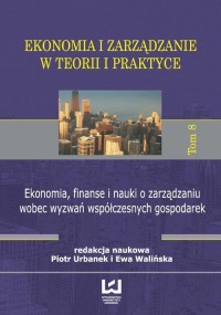 Ekonomia, finanse i nauki o zarządzaniu - okłakda ebooka