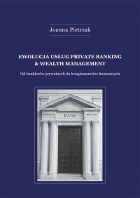 Ewolucja usług private banking - okłakda ebooka