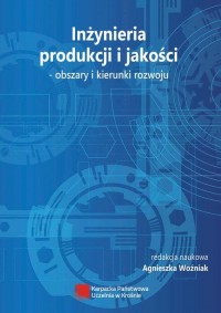 Inżynieria produkcji i jakości - okłakda ebooka