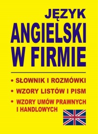 Język angielski w firmie. - Słownik - okłakda ebooka