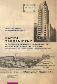 Kapitał zagraniczny w przedsiębiorstwach - okłakda ebooka