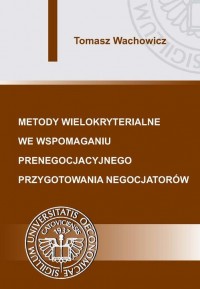 Metody wielokryterialne we wspomaganiu - okłakda ebooka