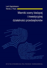 Mierniki oceny bieżącej i inwestycyjnej - okłakda ebooka