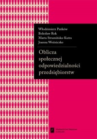 Oblicza społecznej odpowiedzialności - okłakda ebooka