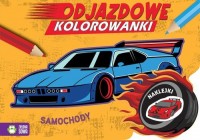 Odjazdowe kolorowanki. Samochody - okładka książki