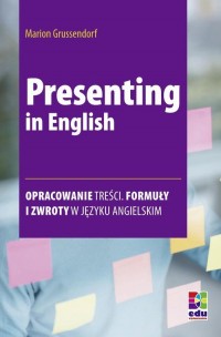 Presenting in English. Jak skutecznie - okłakda ebooka