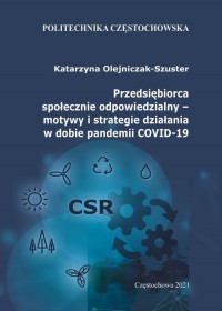 Przedsiębiorca społecznie odpowiedzialny - okłakda ebooka