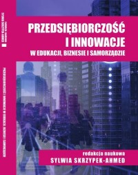 Przedsiębiorczość i innowacje w - okłakda ebooka