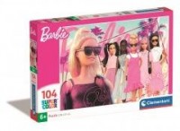 Puzzle 104 Super Kolor Barbie - zdjęcie zabawki, gry