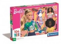 Puzzle 104 Super Kolor Barbie - zdjęcie zabawki, gry