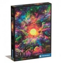 Puzzle 500 Color Boom Psychedelic - zdjęcie zabawki, gry