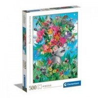 Puzzle 500 HQ Head in the Jungle - zdjęcie zabawki, gry