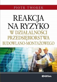 Reakcja na ryzyko w działalności - okłakda ebooka